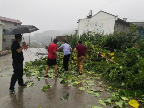 暴雨突襲 馮店鎮(zhèn)上下齊心全力防汛