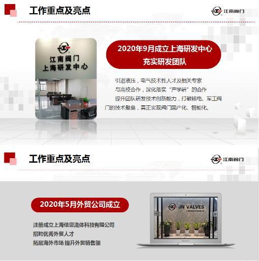 江南閥門2020營(yíng)銷總結(jié)表彰“云端”大會(huì)